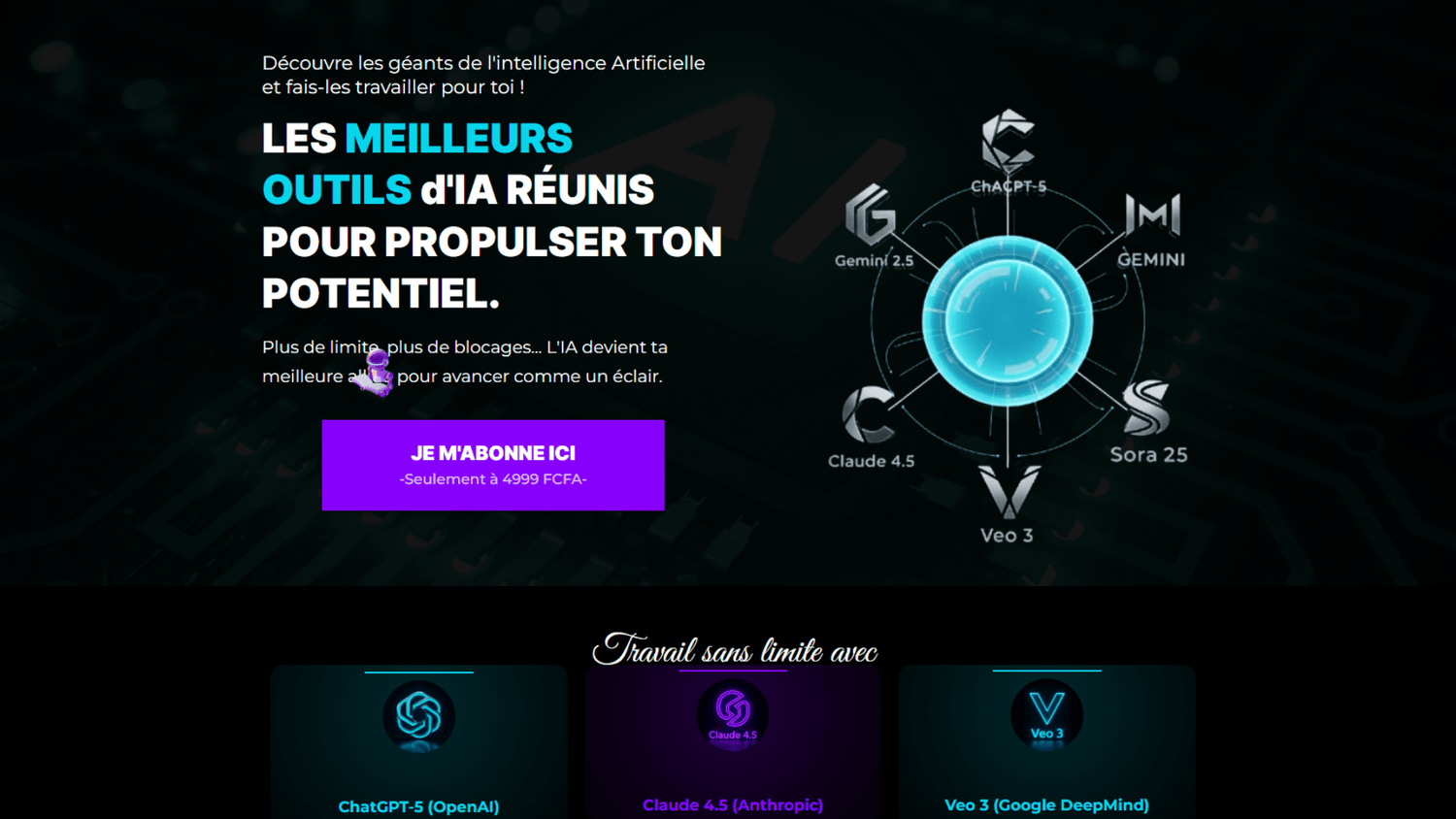 Aperçu de la page de vente, boîte à outils PME