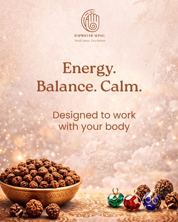 energy balance calm with rapido healing