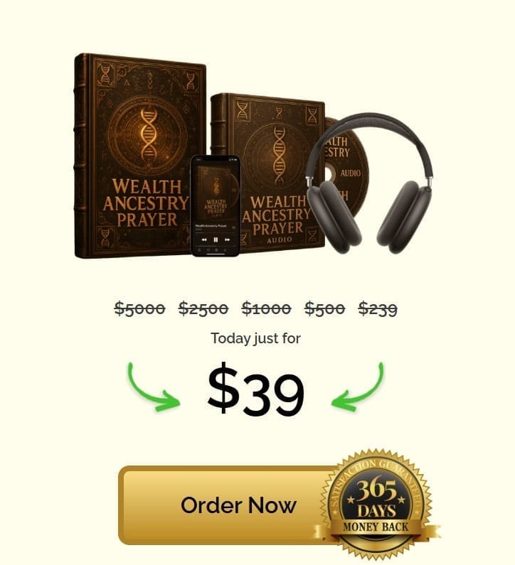 Wealth Ancestry Prayer buy now