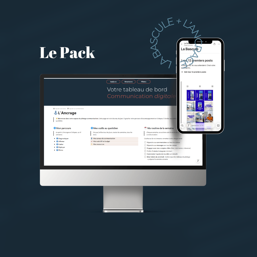Le Pack : La Bascule + L'Ancrage