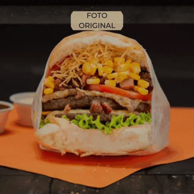 Demonstração em GIF de antes e depois com Tema exclusivo iLoomia