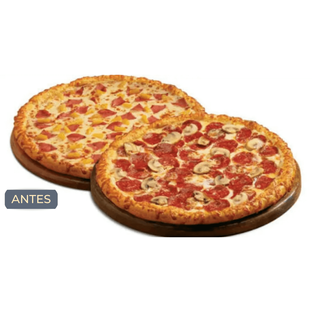 Pizza antes do Tema iLoomia