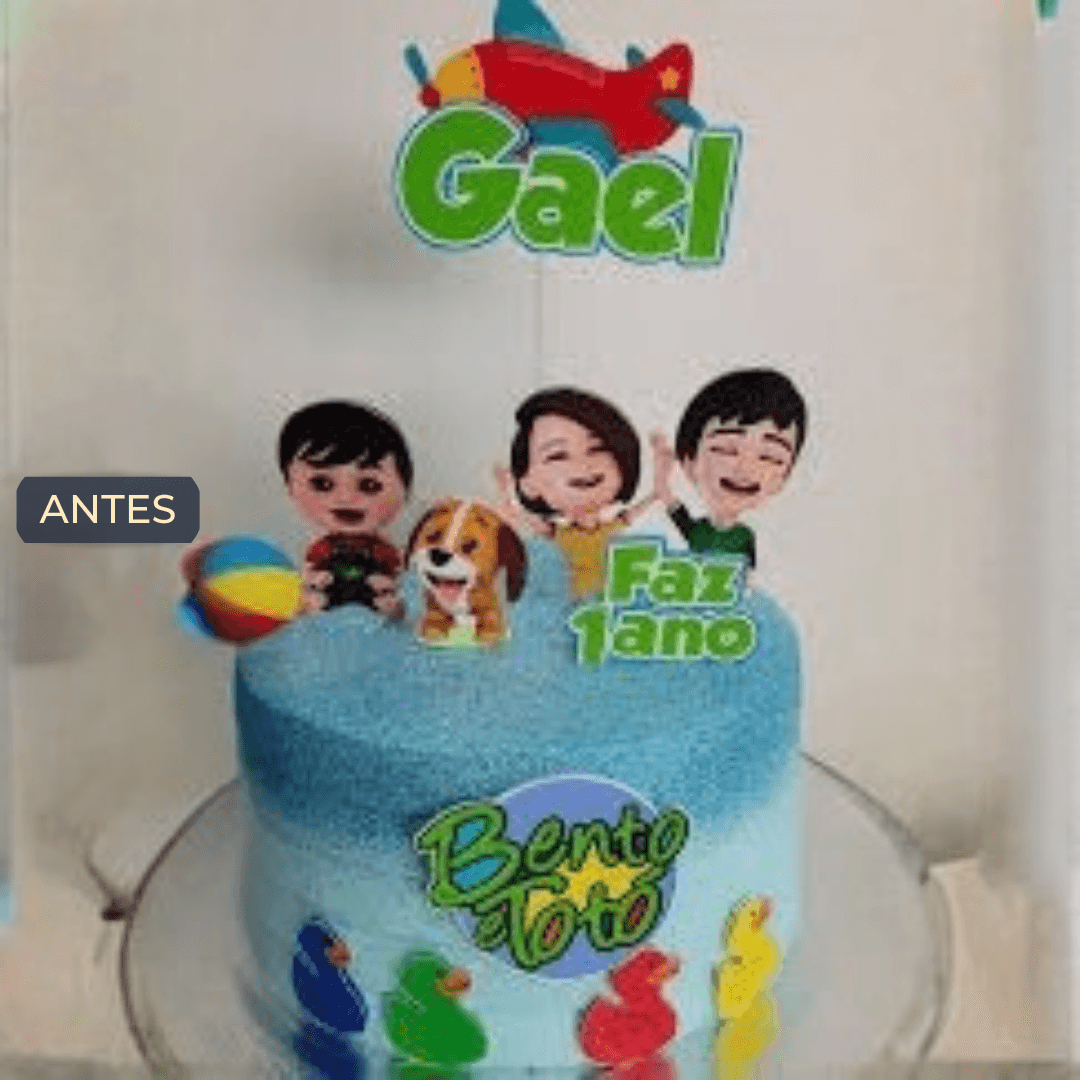 Confeitaria antes do Tema iLoomia