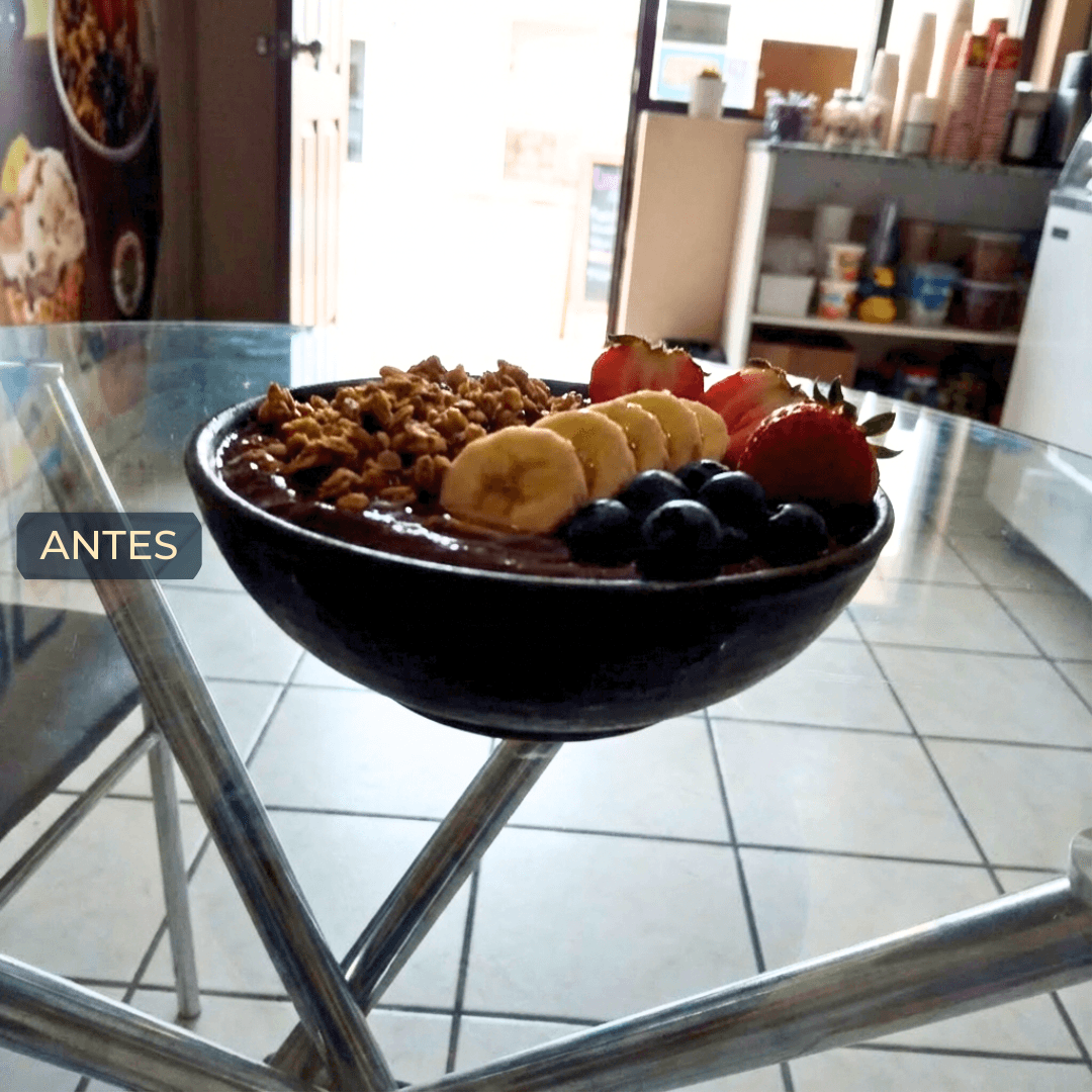 Açaí antes do Tema iLoomia