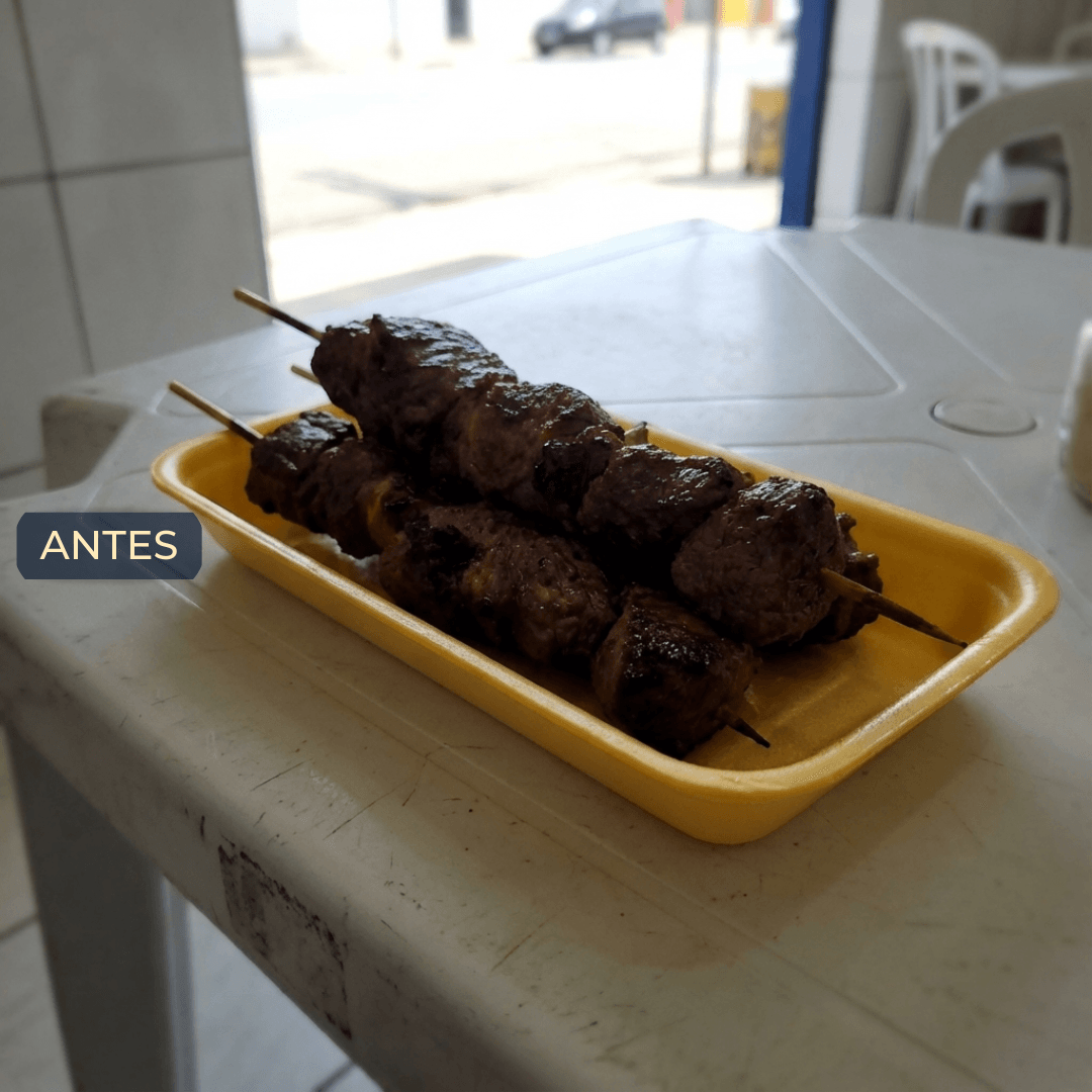 Produto antes da iLoomia