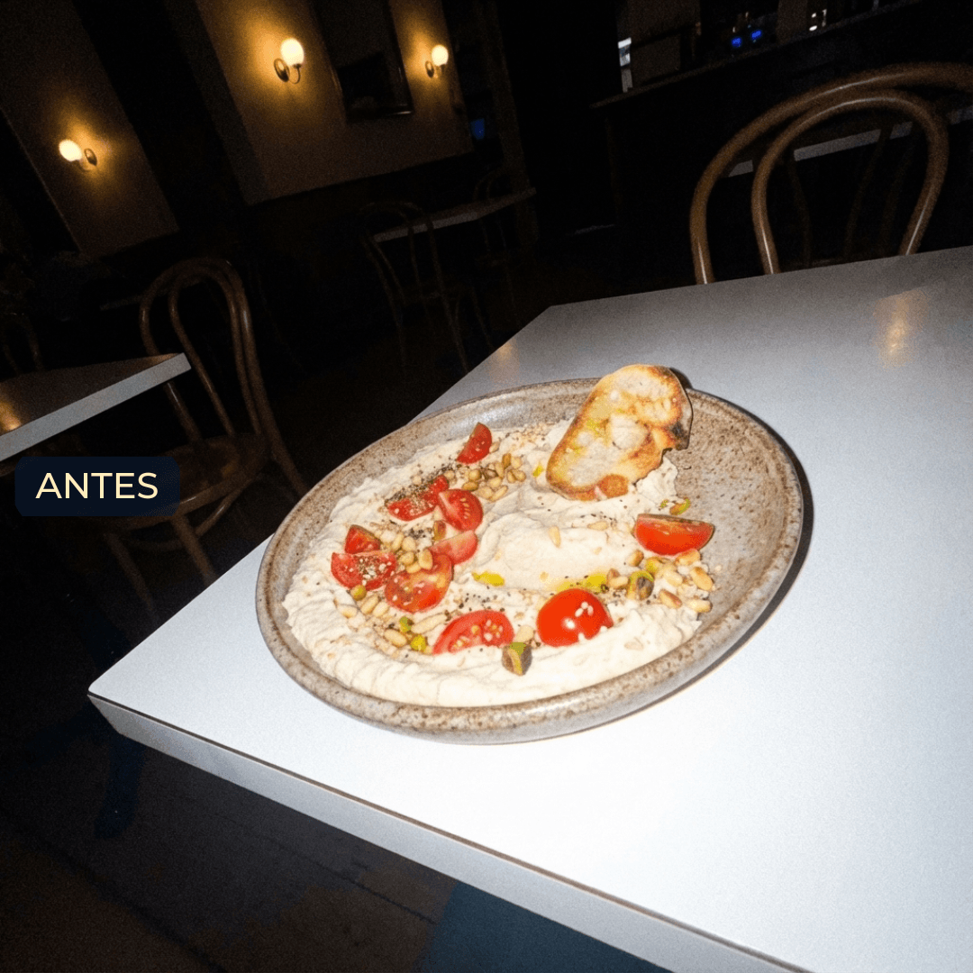 Restaurante premium antes do Tema iLoomia