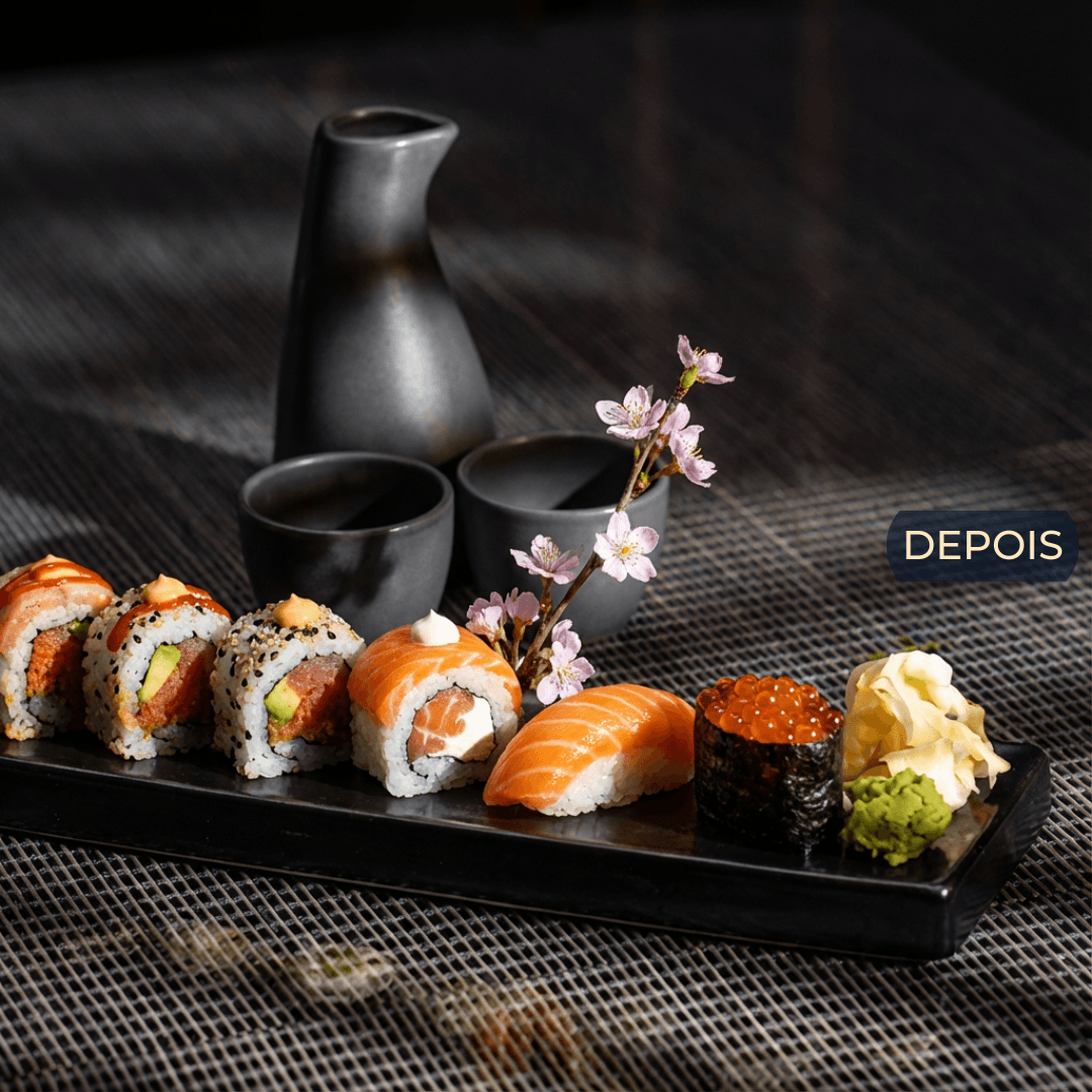 Sushi depois do Tema iLoomia