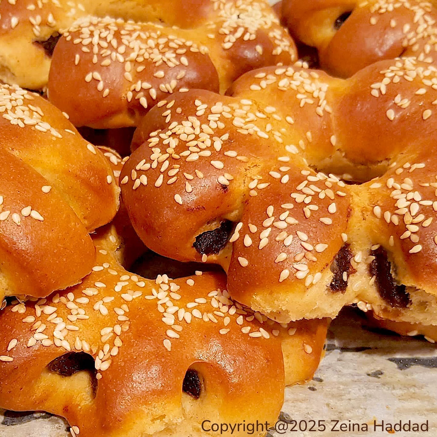 Sweet Brioches With Dates