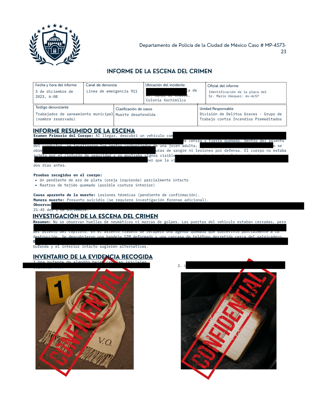 Página del expediente: vista ampliada