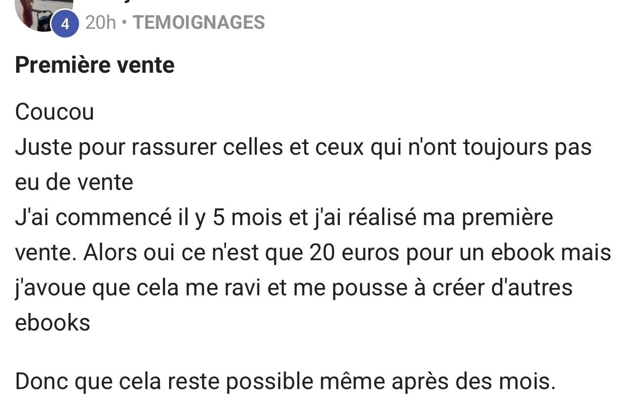 Témoignage 1