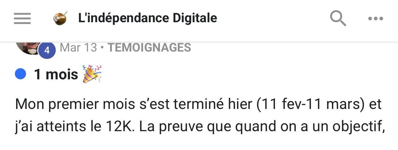 Témoignage 3