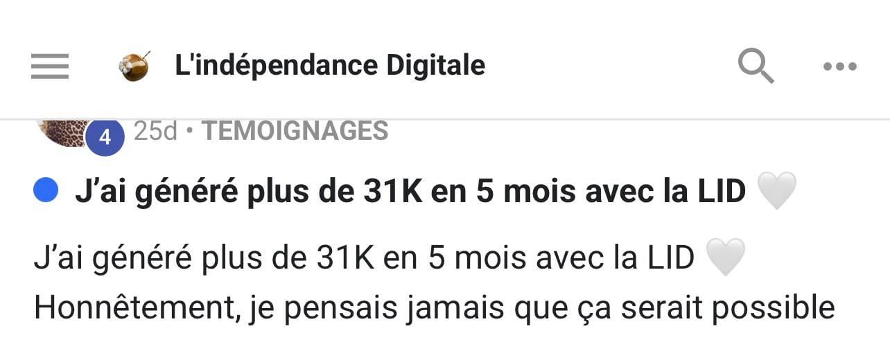 Témoignage 2