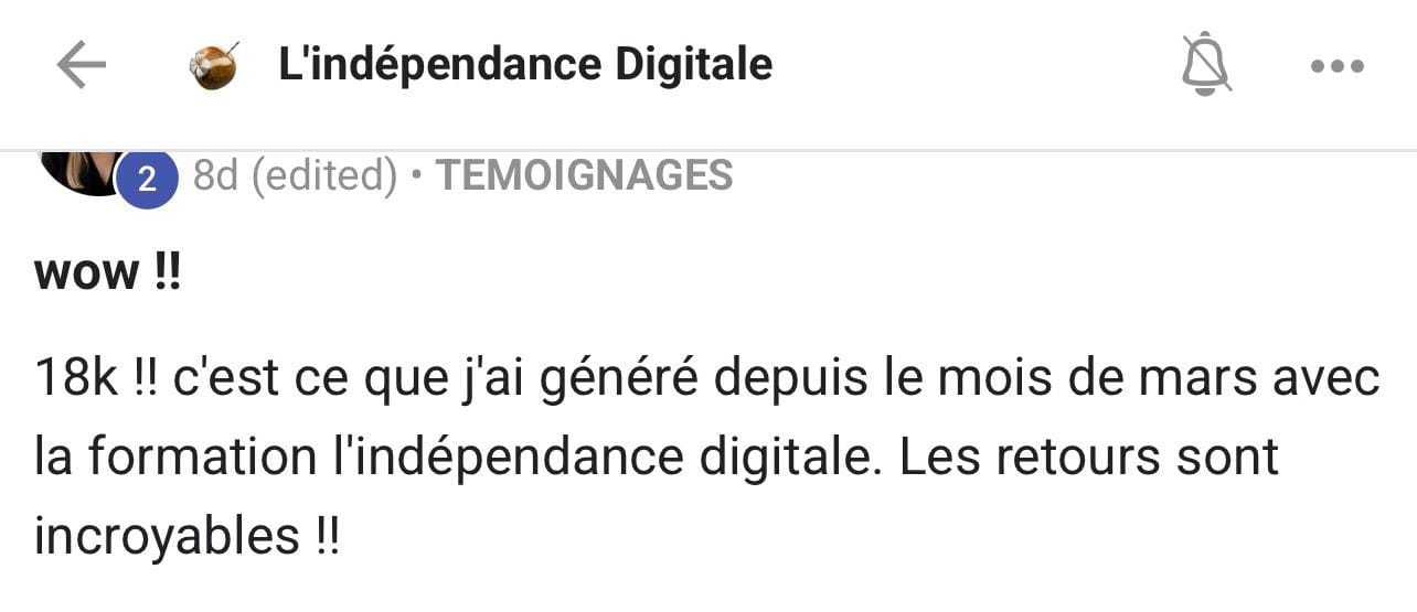 Témoignage 6
