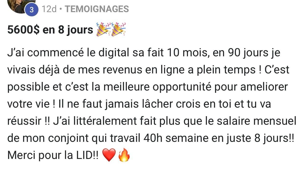 Témoignage 7