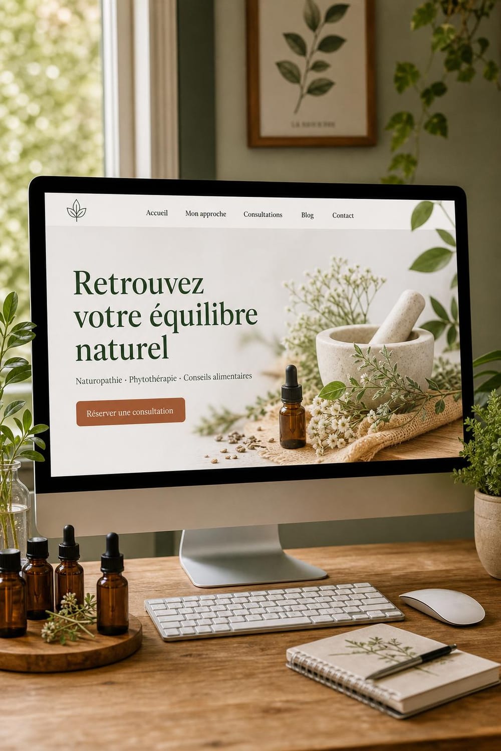 Maquette Naturopathe