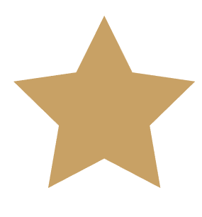 Picture of a Gold 5 point star