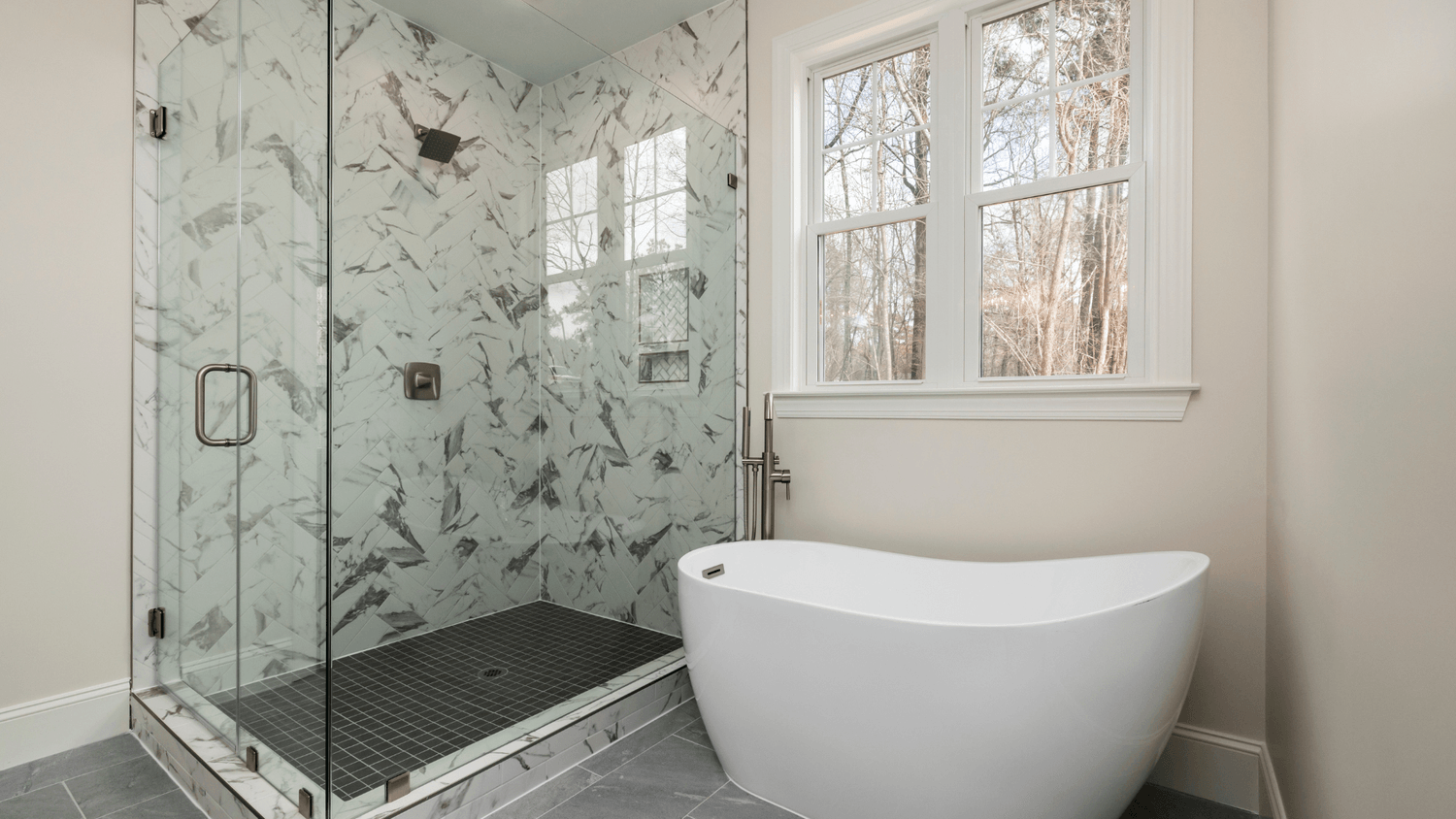 Modern Master Bathroom