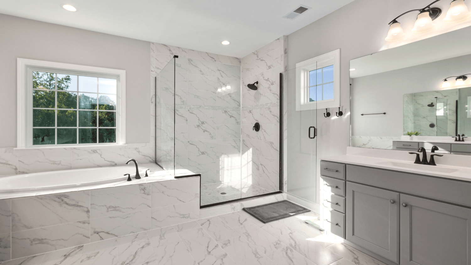 Contemporary Guest Bath