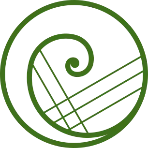 alt="Logo Harpa Viriditas — harpe stylisée avec spirale de fougère et géométrie sacrée"