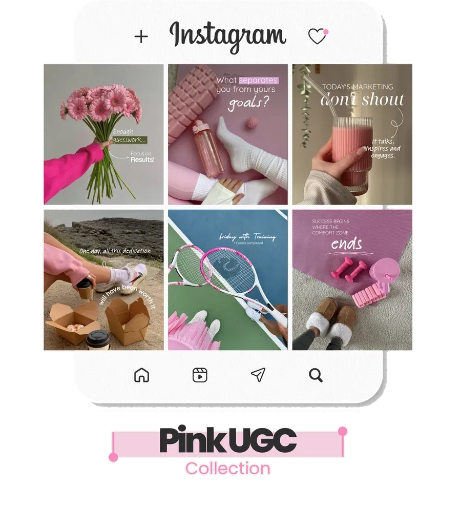 Pink UGC collection