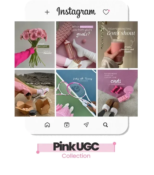 Pink UGC collection