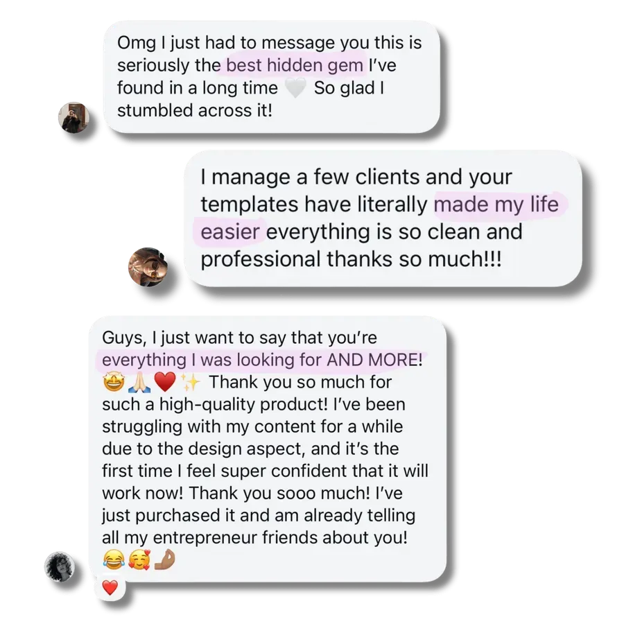 Customer testimonial