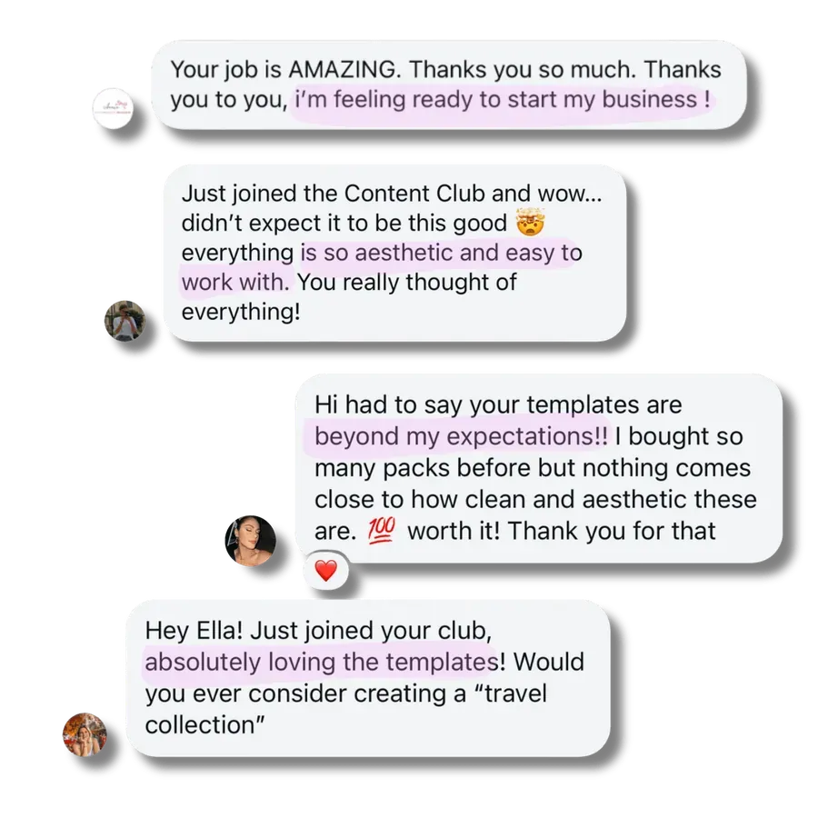 Customer testimonial