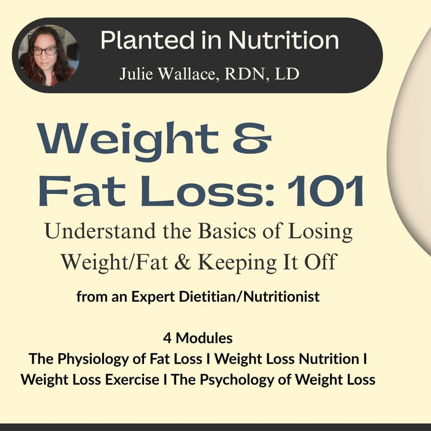 Weight & Fat Loss 101