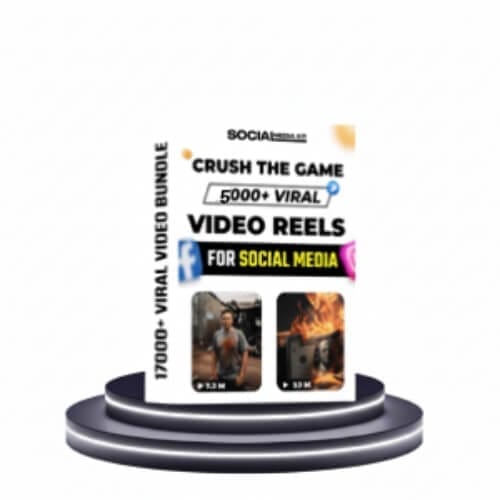Icon represent 5000+ viral reels included in the Pixel Flow bundle.