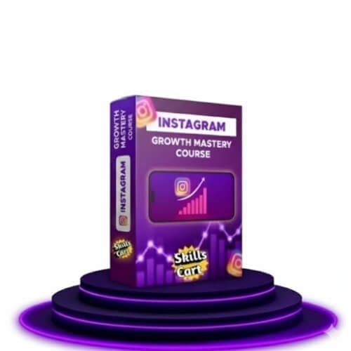 Icon representing the Instagram Growth Mastery Course included in the Pixel Flow bundle.