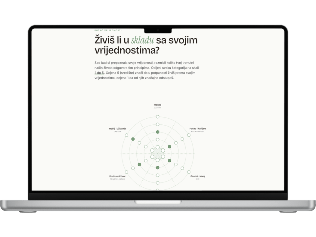 Ocjena 8 područja života