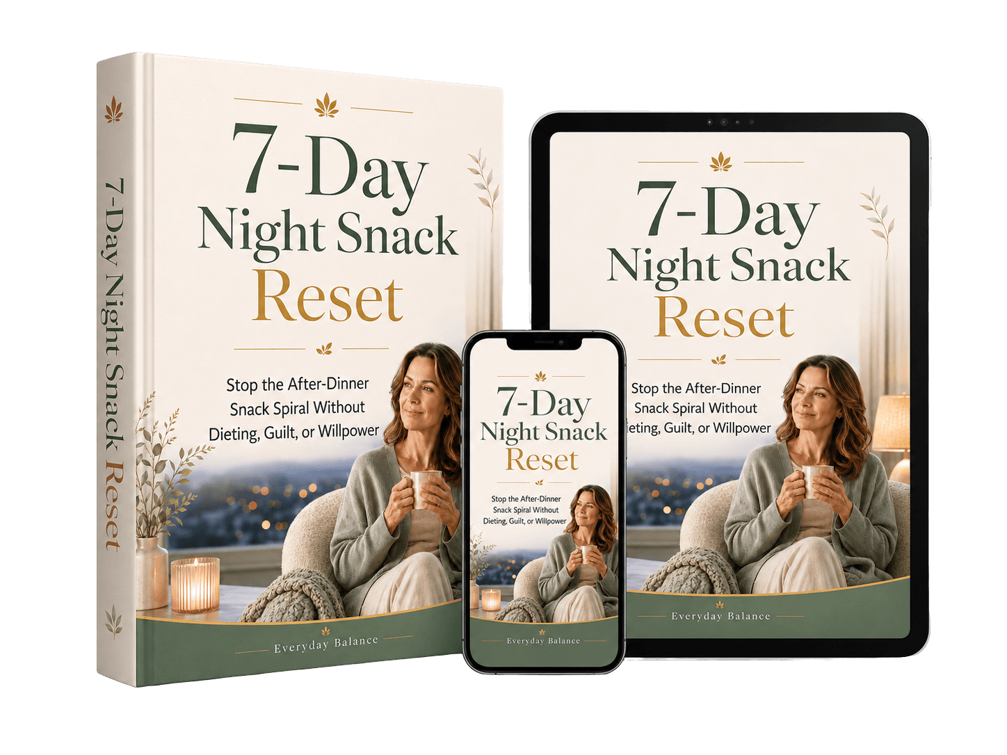 7-Day Night Snack Reset digital product mockup