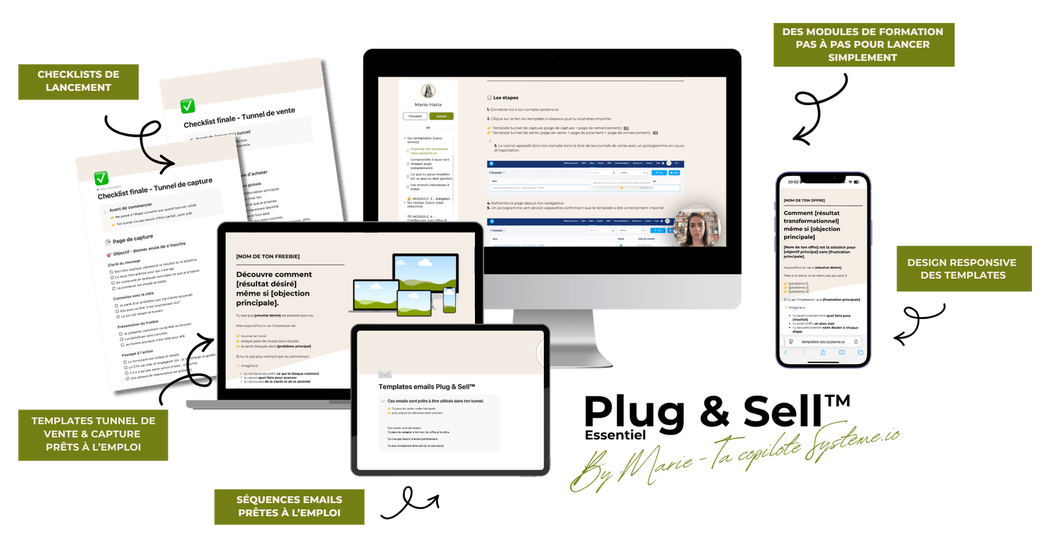 mockup plug & sell essentiel