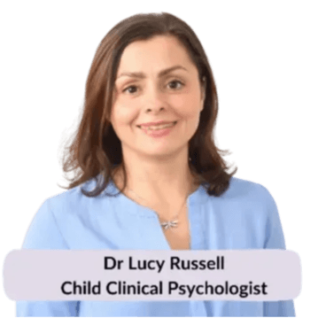 Dr Lucy Russell, child clinical psychologist and creator of Monster Mornings
