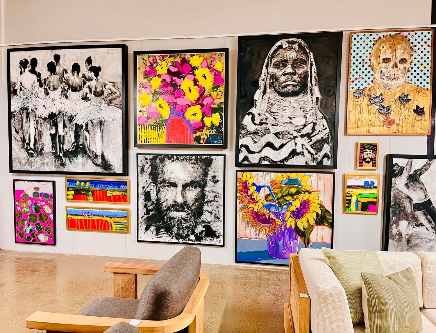 Munro Art Gallery Vulintaba near Newcastle Thully Guesthouse