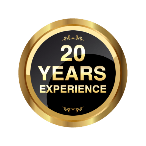 20 Years Experience