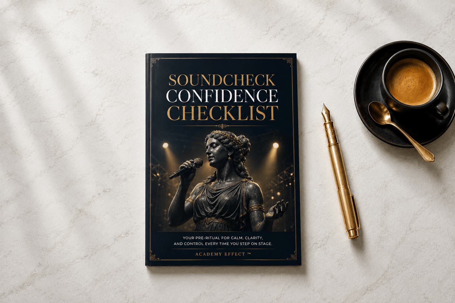 Soundcheck Confidence Checklist product mockup