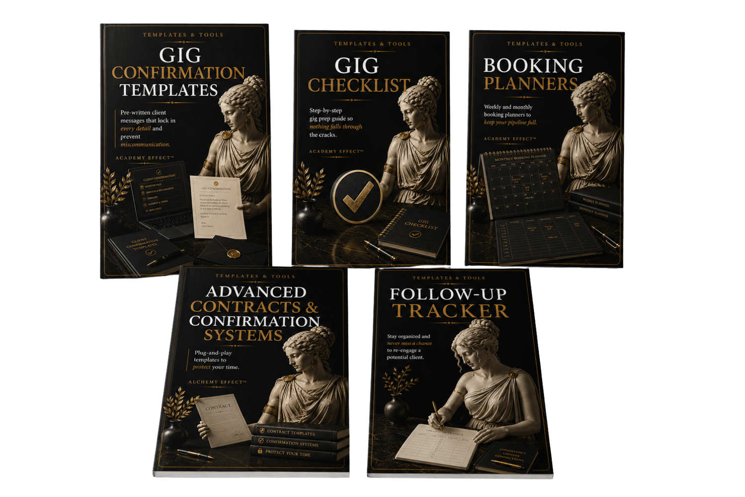 Booked Up Templates and Tools bonus mockup