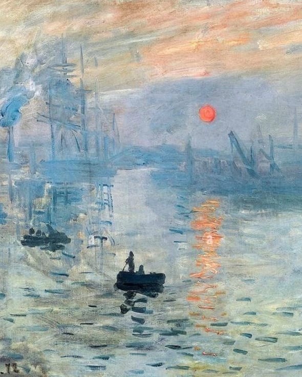 Claude Monet, "Impression, soleil levant" 