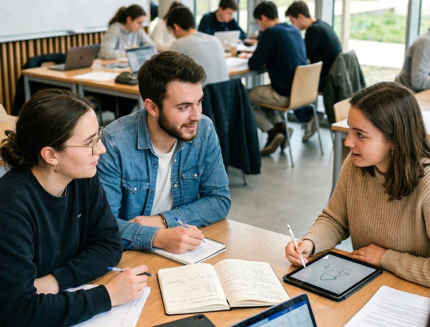 Faire travailler les étudiants