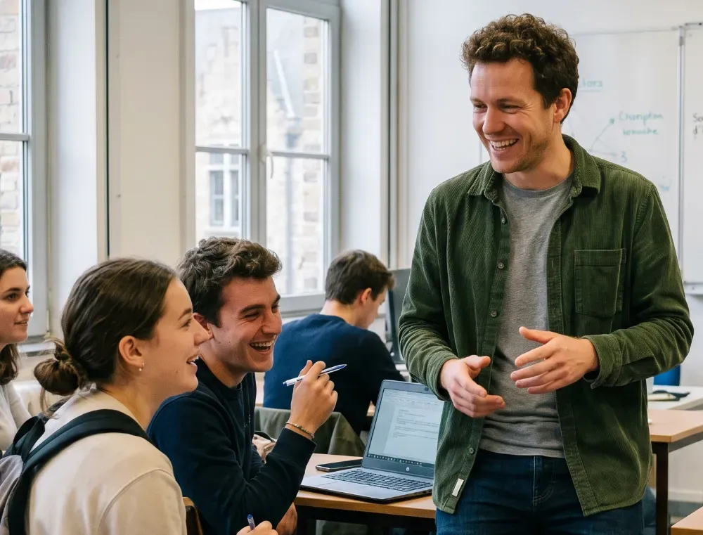 Comprendre les écoles et prospecter - Illustration pédagogie EdSquadra