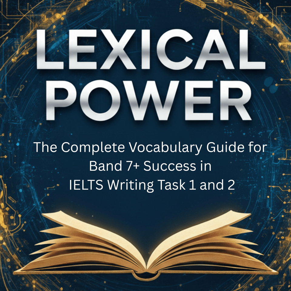 Lexical Power: The Complete Vocabulary Guide for Band 7+ Success in IELTS Writing Tasks 1 & 2