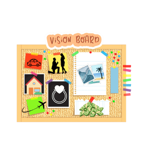 Icono de Bono Ideas Tablero de Visión