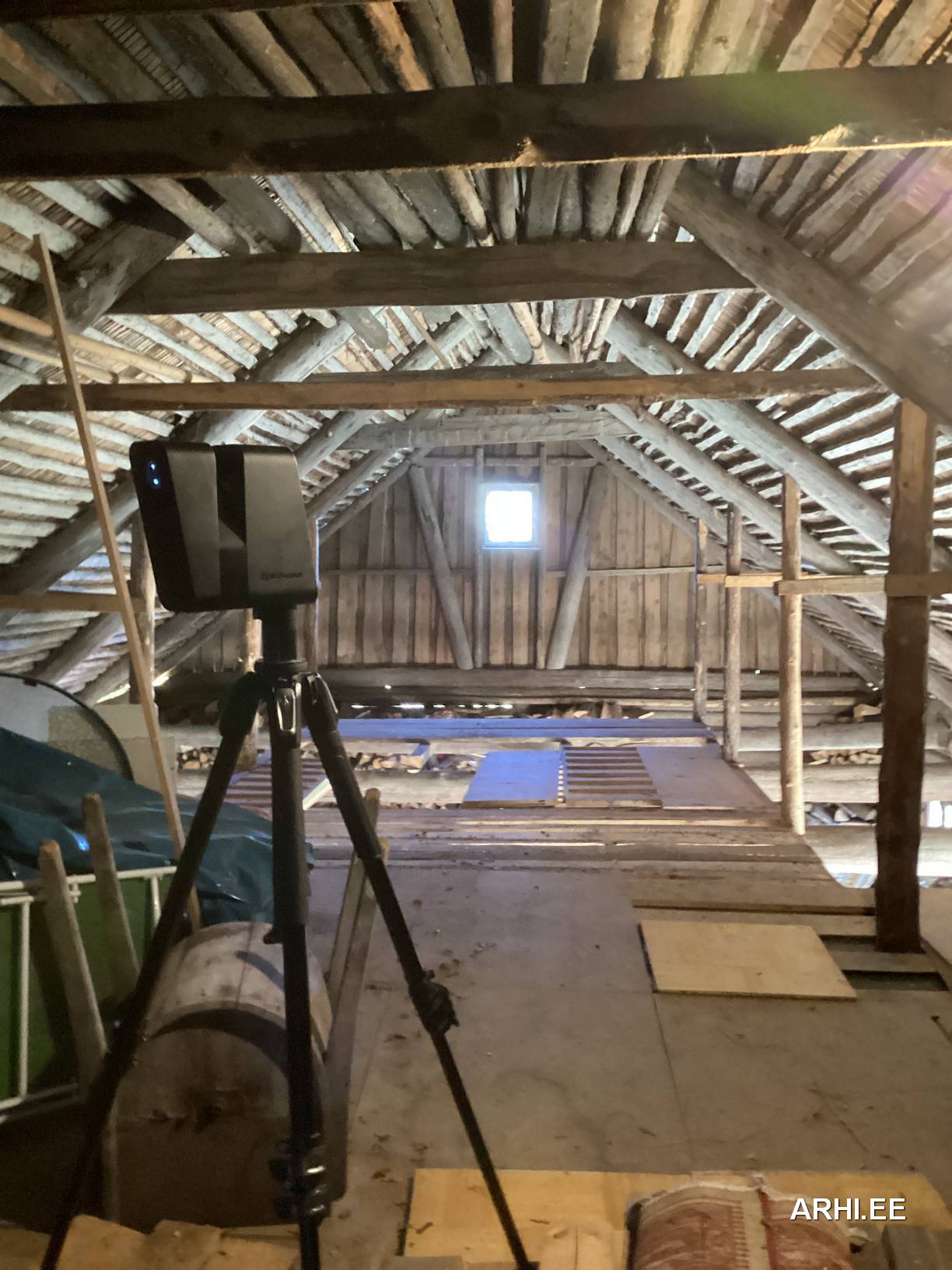 pööningu mõõdistamine