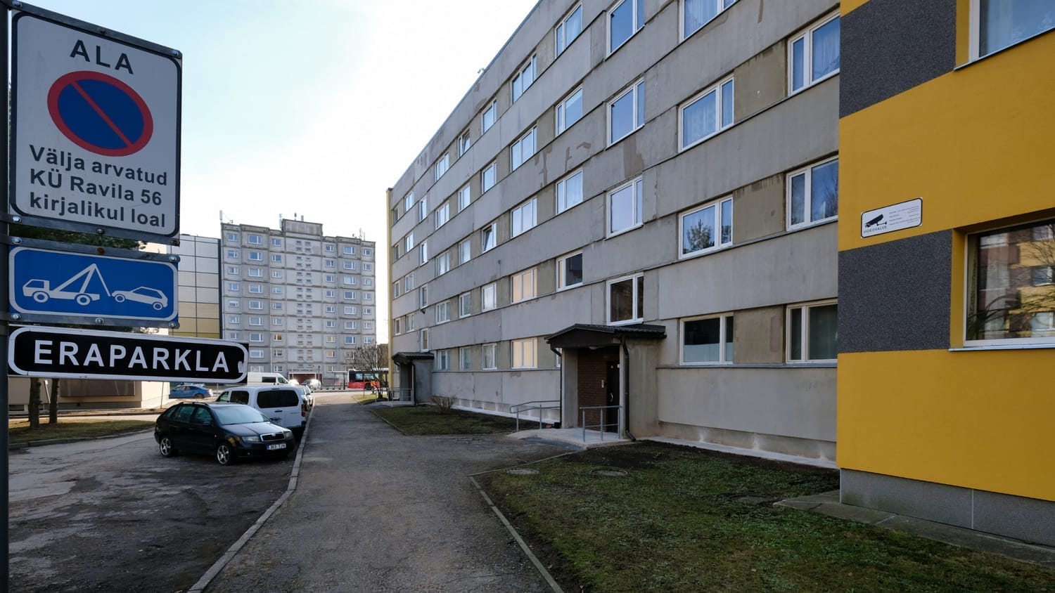 kortermaja pildistamine väljast