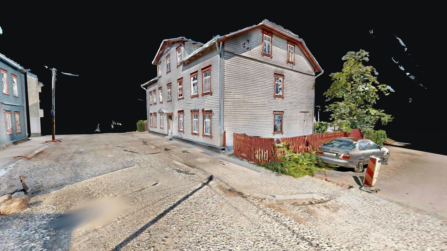 kortermaja 3d skaneerimine ja mõõdistamine