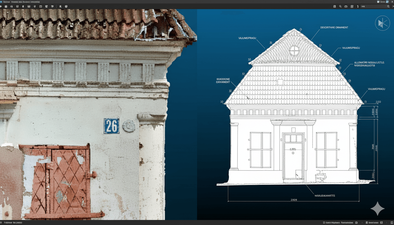 Renoveerimisprojekti alustamiseks on aga vaja teada hoone tegelikku olukorda, mitte ainult seda, mis paberil olla võiks. 