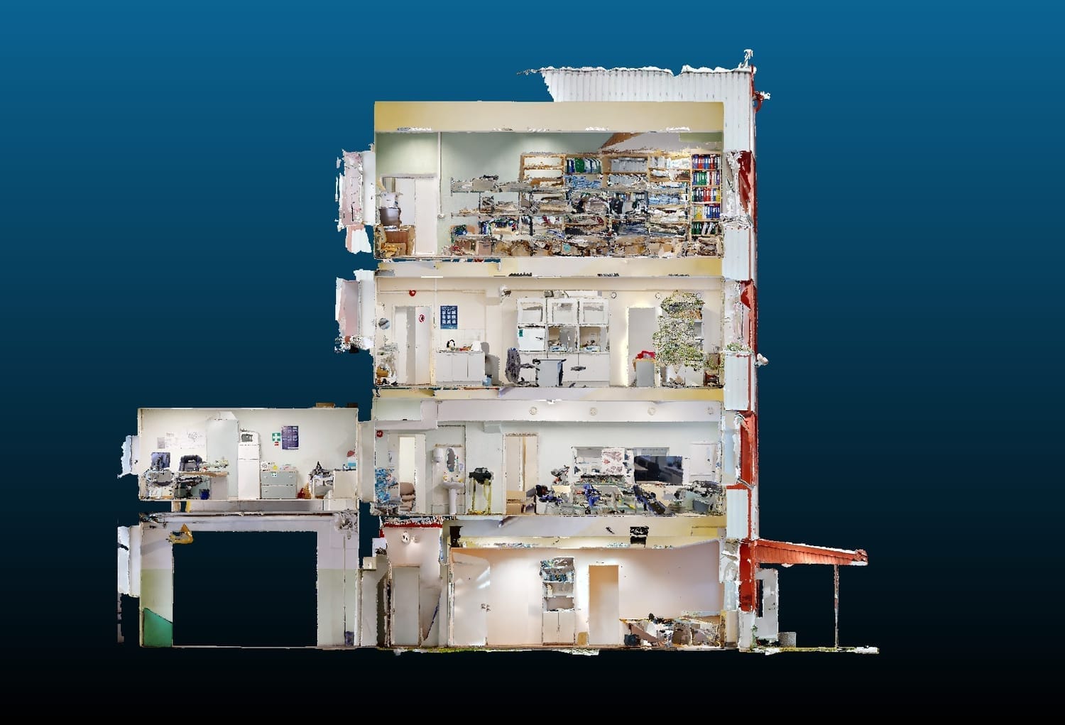 hoonete mõõdistamine