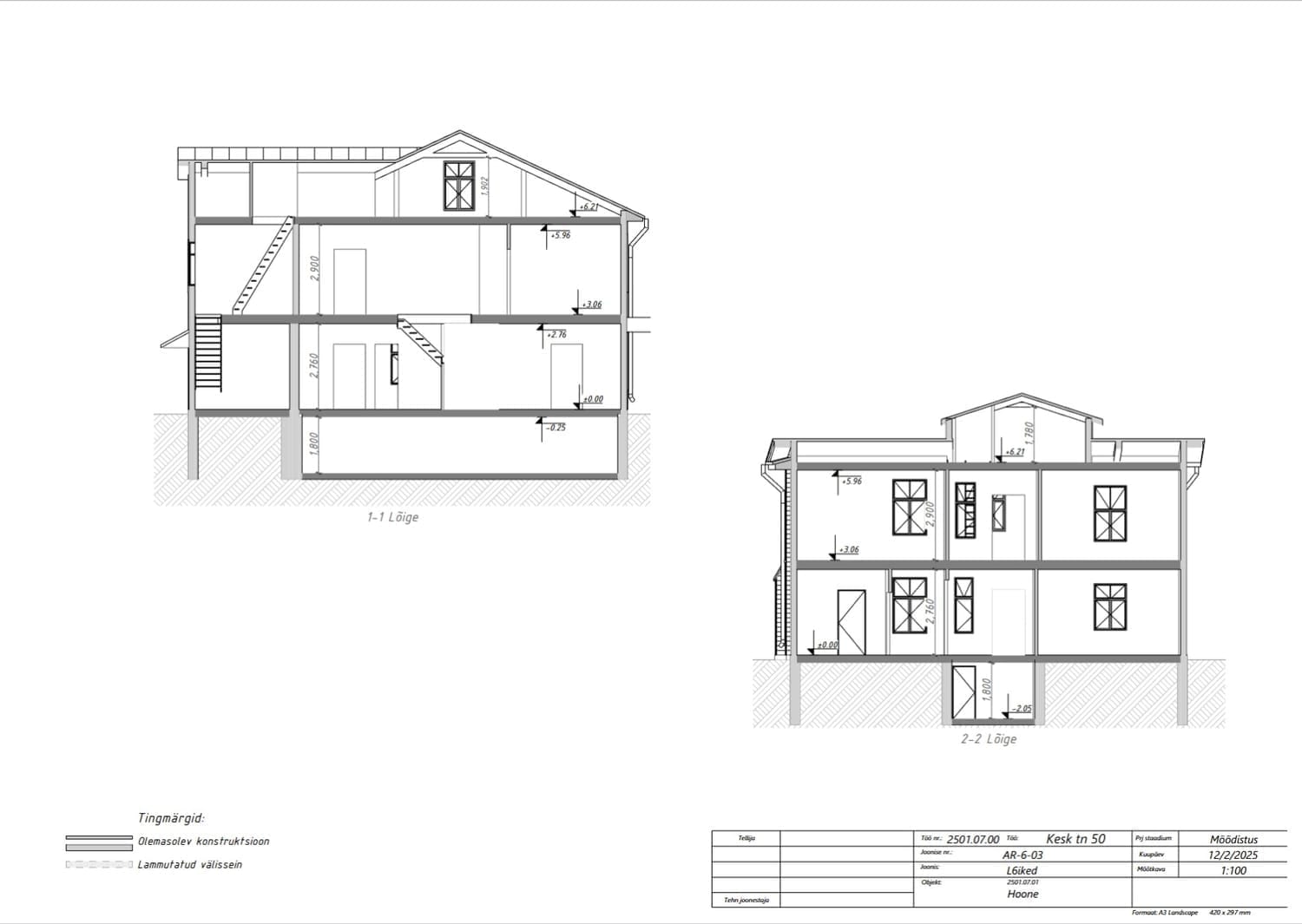 kortermaja projekteerimine