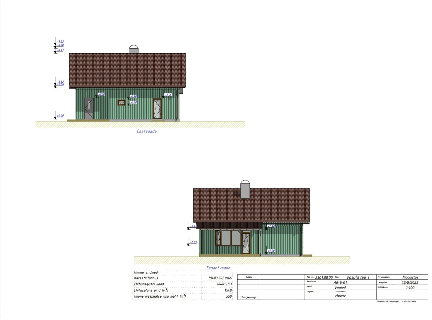 hoonete mõõdistamine Tartumaal